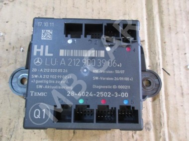 Блок двери MERCEDES-BENZ E-класс W212/S212/C207/A207 (2009 - 2013) — Разборка Мерседес