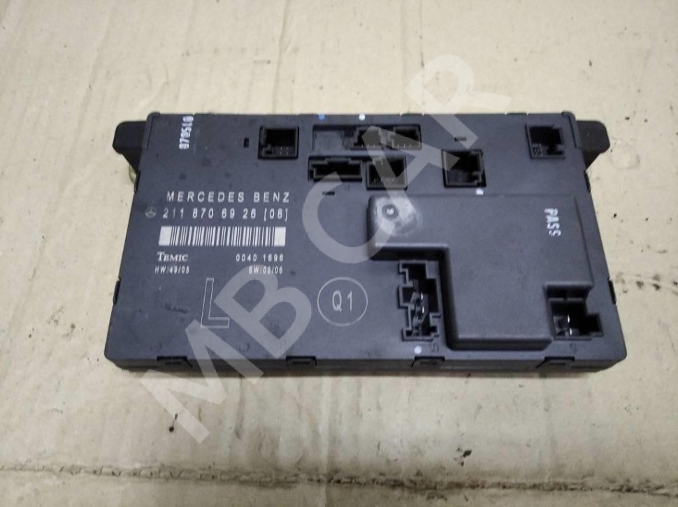 Блок двери MERCEDES-BENZ E-класс W211/S211 рестайлинг (2006 - 2009) фото 1 — Разборка Мерседес