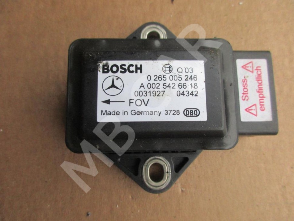 Датчик поперечного ускорения MERCEDES-BENZ S-класс W220 рестайлинг (2002 - 2005) фото 1 — Разборка Мерседес