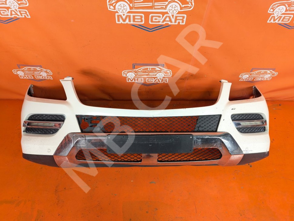 Бампер передний MERCEDES-BENZ M-класс W166 (2011 - 2015) фото 1 &mdash; Разборка Мерседес