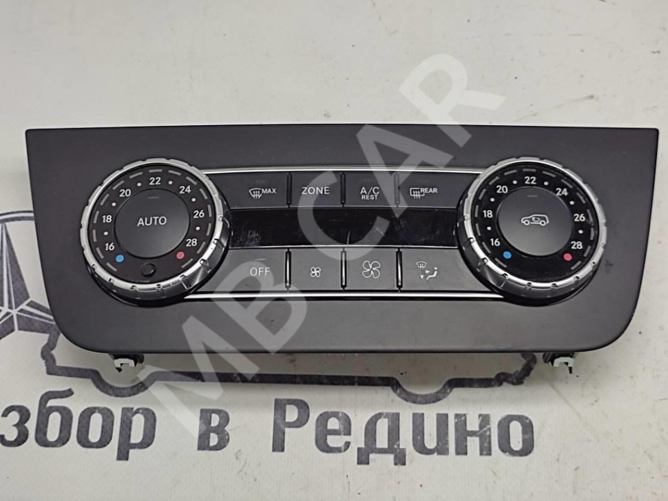 Панель управления климатом MERCEDES-BENZ GLE-класс W166 (2015 - 2018) фото 1 — Разборка Мерседес