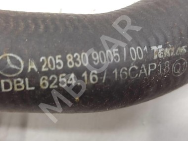 Патрубок ОЖ MERCEDES-BENZ C-класс W205/S205/C205/A205 (2014 - 2018) — Разборка Мерседес