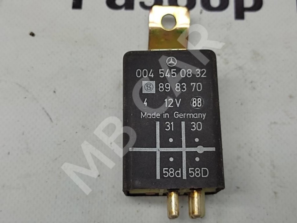 Реле освещения панели приборов MERCEDES-BENZ W124 W124/S124/C124/A124 (1984 - 1993) фото 1 — Разборка Мерседес