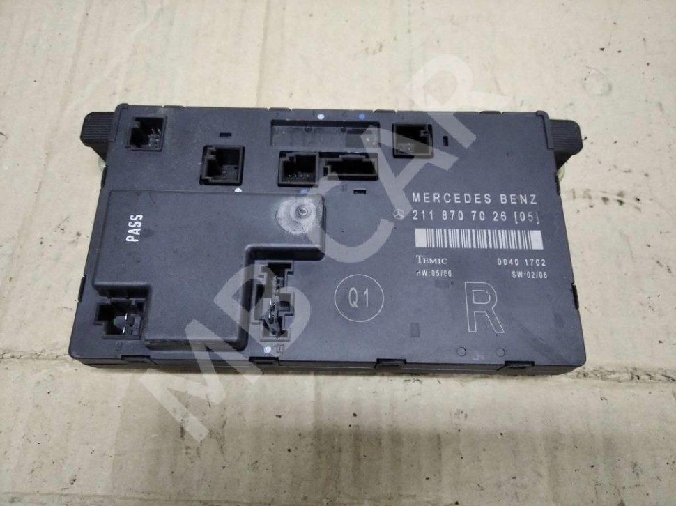 Блок двери MERCEDES-BENZ E-класс W211/S211 рестайлинг (2006 - 2009) фото 1 — Разборка Мерседес