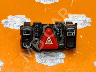 Кнопка аварийной сигнализации MERCEDES-BENZ E-класс W210/S210 рестайлинг (1999 - 2003) — Разборка Мерседес