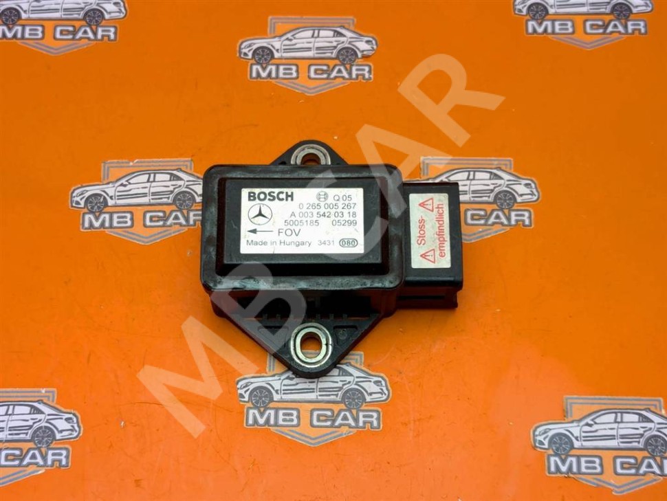 Датчик поперечного ускорения MERCEDES-BENZ E-класс W211/S211 (2002 - 2006) фото 1 — Разборка Мерседес