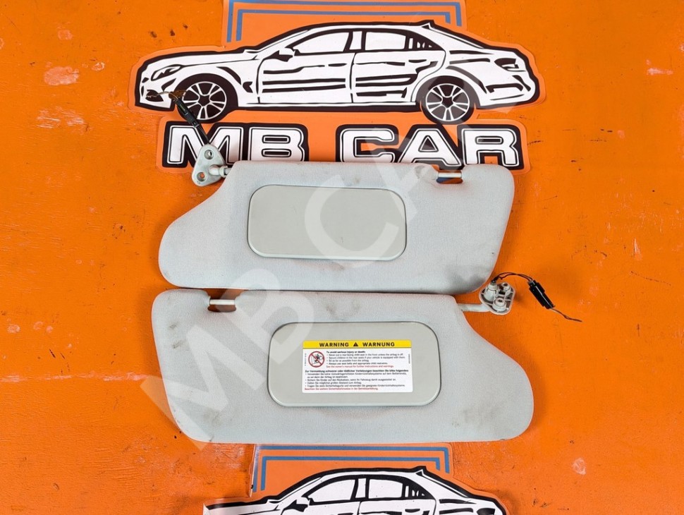 Козырьки MERCEDES-BENZ M-класс W163 рестайлинг (2001 - 2005) фото 1 &mdash; Разборка Мерседес