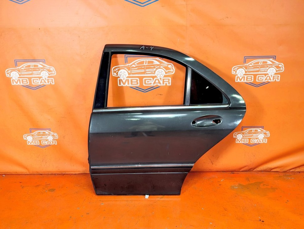 Дверь задняя левая MERCEDES-BENZ S-класс W220 (1998 - 2005) S 320 CDI 3.2 AT (197 л.с.) фото 1 &mdash; Разборка Мерседес