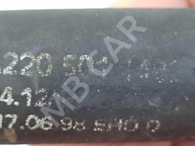 Патрубок ОЖ MERCEDES-BENZ S-класс W220 (1998 - 2005) — Разборка Мерседес