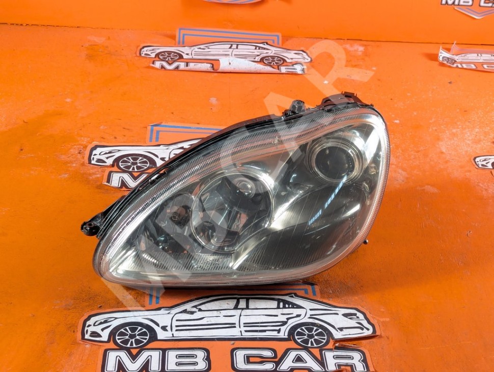 Фара левая MERCEDES-BENZ S-класс W220 рестайлинг (2002 - 2005) фото 1 &mdash; Разборка Мерседес