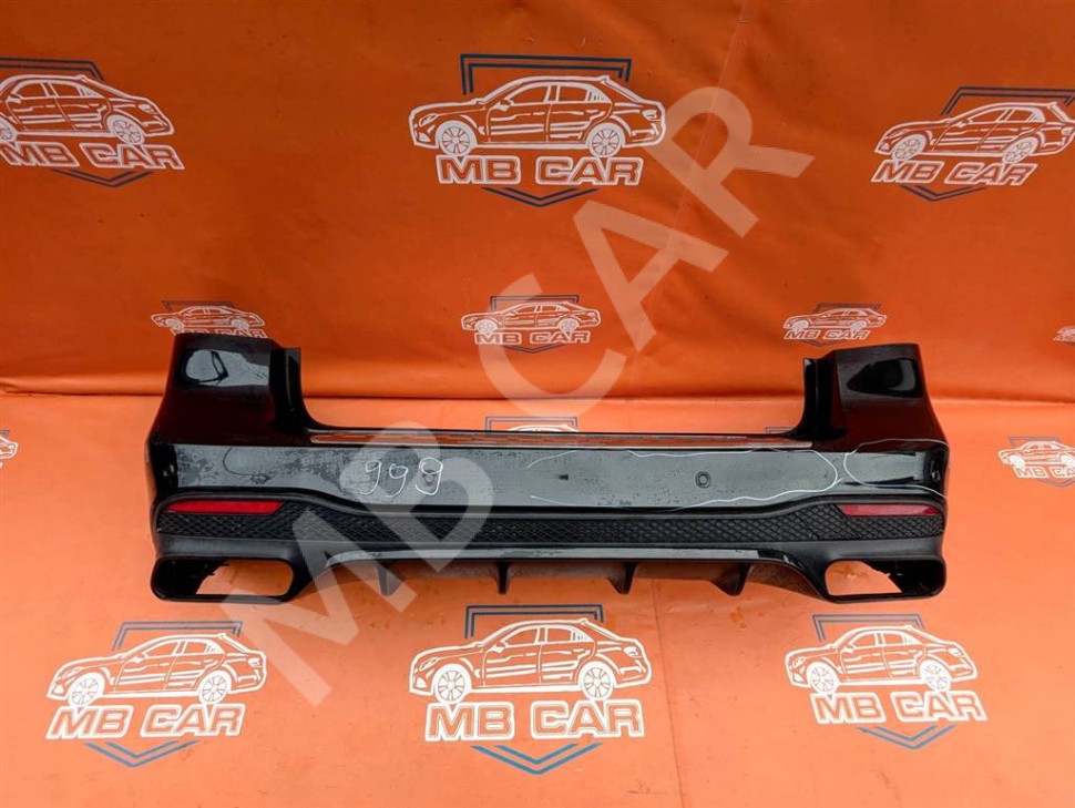 Бампер задний MERCEDES-BENZ GLE-класс AMG W166 (2015 - 2019) фото 1 — Разборка Мерседес