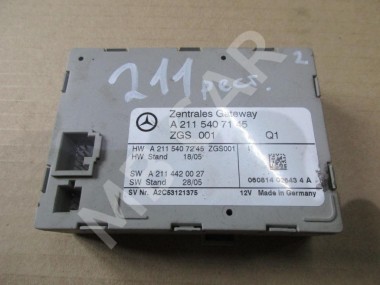 Блок ZGW CGW MERCEDES-BENZ E-класс W211/S211 рестайлинг (2006 - 2009) — Разборка Мерседес