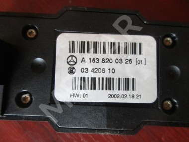 Панель управления климатом MERCEDES-BENZ M-класс W163 рестайлинг (2001 - 2005) — Разборка Мерседес