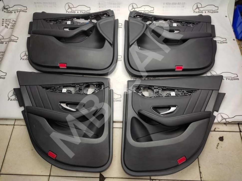 Карта двери передняя левая MERCEDES-BENZ GLC-класс X253 (2015 - 2019) фото 1 &mdash; Разборка Мерседес