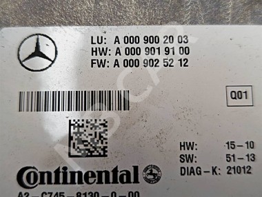 Блок радарного датчика MERCEDES-BENZ GL-класс X166 (2012 - 2016) — Разборка Мерседес