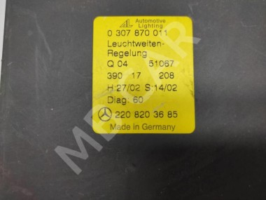 Блок корректора фар MERCEDES-BENZ S-класс W220 рестайлинг (2002 - 2005) — Разборка Мерседес