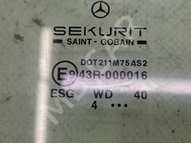 Стекло переднее правое MERCEDES-BENZ V-класс W639 (2003 - 2014) — Разборка Мерседес