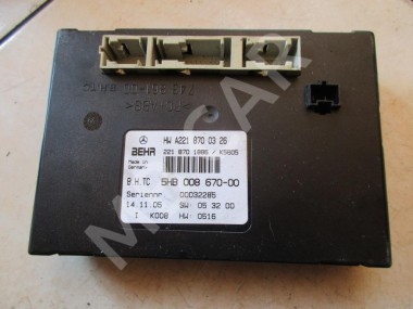 Блок климата MERCEDES-BENZ S-класс W221 (2005 - 2009) — Разборка Мерседес