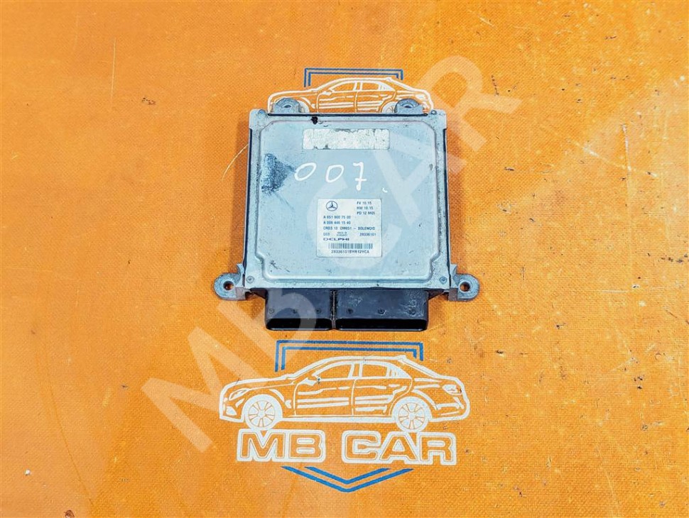 Блок управления двигателем MERCEDES-BENZ C-класс W204/S204 (2006 - 2011) фото 1 — Разборка Мерседес