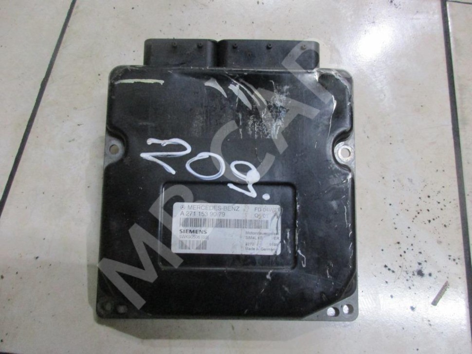 Блок управления двигателем MERCEDES-BENZ C-класс W203/S203/CL203 рестайлинг (2004 - 2008) фото 1 — Разборка Мерседес