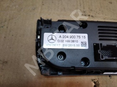 Панель управления климатом MERCEDES-BENZ CLS-класс C218/X218 рестайлинг (2014 - 2017) — Разборка Мерседес