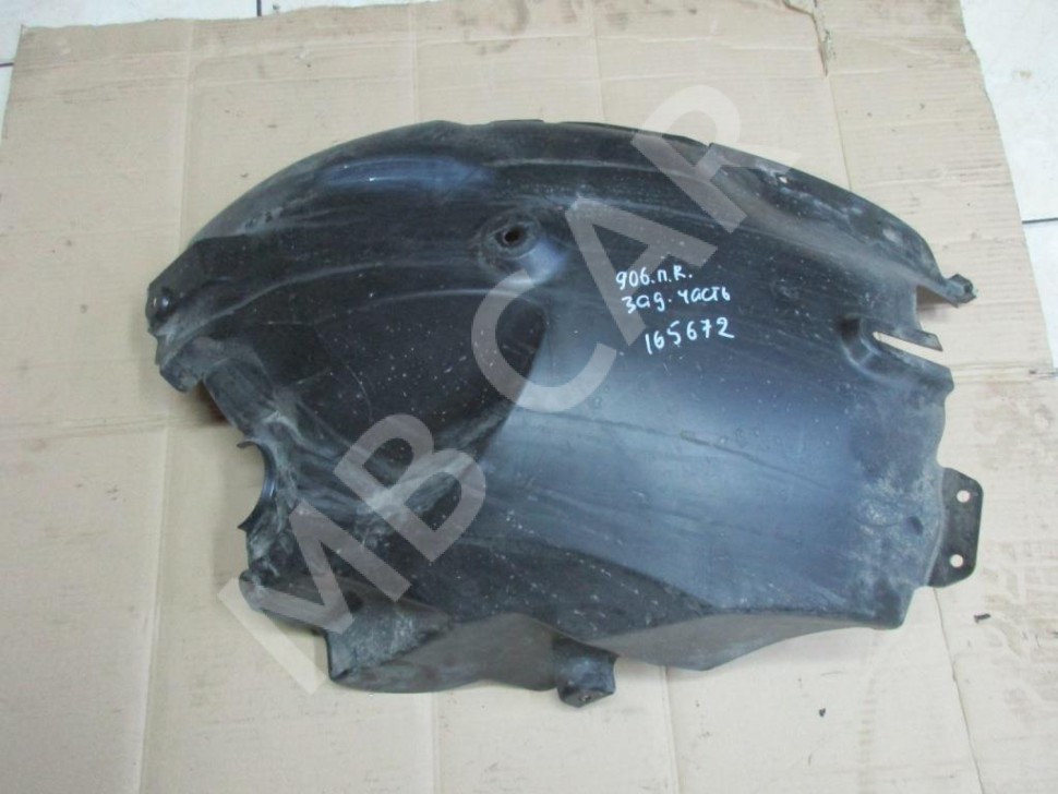 Подкрылок передний правый, задняя часть MERCEDES-BENZ Sprinter W906 (2006 - 2019) фото 1 &mdash; Разборка Мерседес