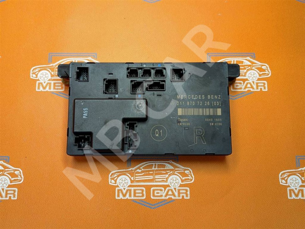 Блок двери MERCEDES-BENZ E-класс W211/S211 рестайлинг (2006 - 2009) фото 1 — Разборка Мерседес