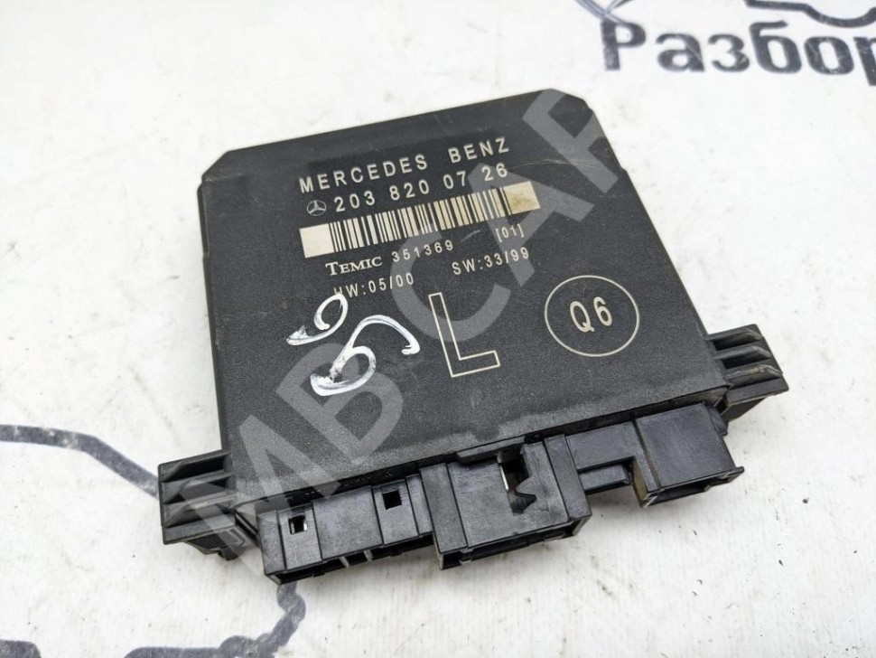 Блок двери MERCEDES-BENZ C-класс W203/S203/CL203 (2000 - 2004) фото 1 — Разборка Мерседес
