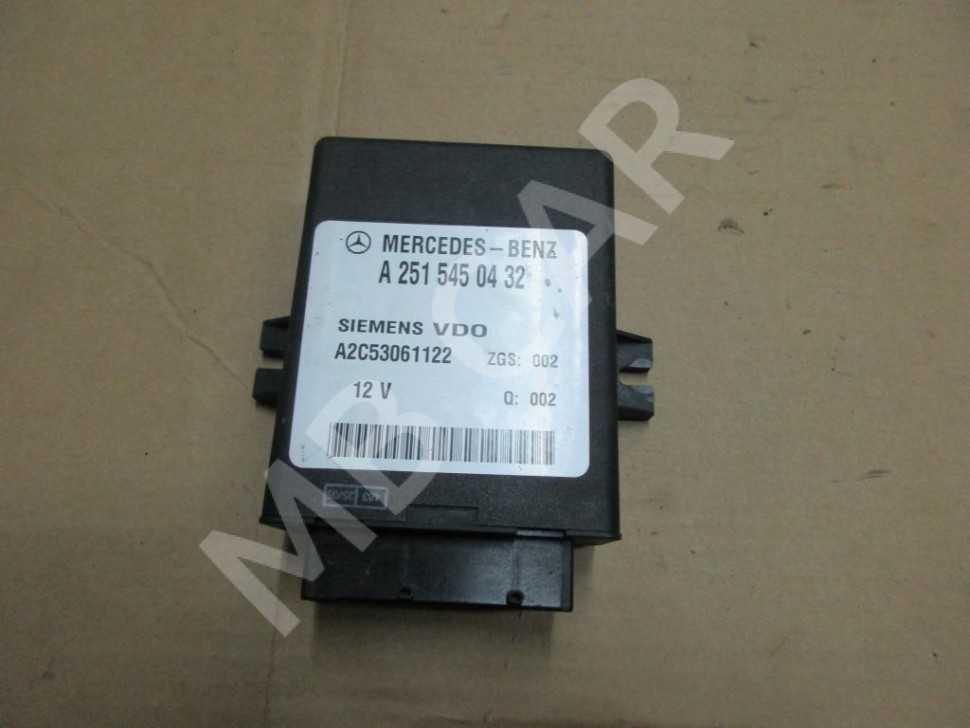 Блок пневмоподвески MERCEDES-BENZ R-класс W251 (2005 - 2007) фото 1 &mdash; Разборка Мерседес