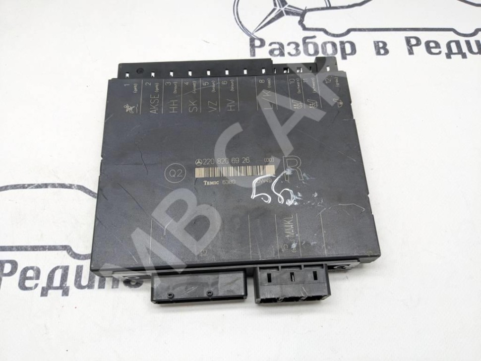 Блок сидений MERCEDES-BENZ S-класс W220 (1998 - 2005) фото 1 — Разборка Мерседес