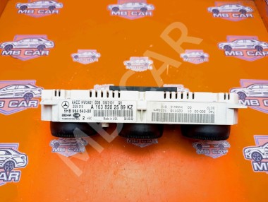 Панель управления климатом MERCEDES-BENZ M-класс W163 рестайлинг (2001 - 2005) — Разборка Мерседес