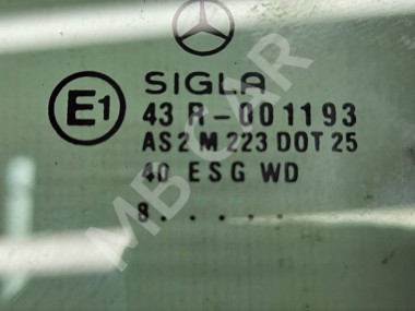 Стекло заднее правое MERCEDES-BENZ SLK-класс R170 (1996 - 2000) — Разборка Мерседес