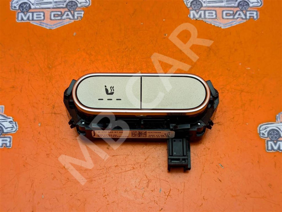 Кнопка обогрева сидений MERCEDES-BENZ GLE-класс V167 (2018 - 2024) фото 1 — Разборка Мерседес
