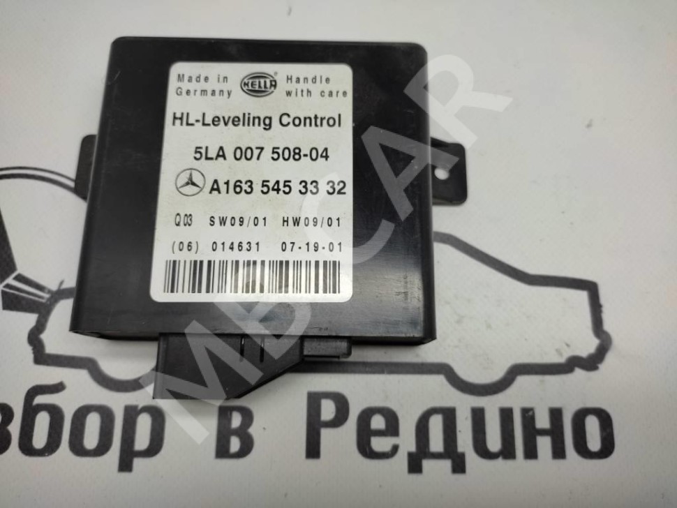 Блок корректора фар MERCEDES-BENZ M-класс W163 рестайлинг (2001 - 2005) фото 1 — Разборка Мерседес