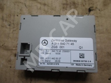 Блок ZGW CGW MERCEDES-BENZ E-класс W211/S211 рестайлинг (2006 - 2009) — Разборка Мерседес