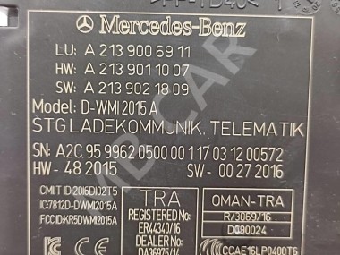 Блок беспроводной зарядки MERCEDES-BENZ E-класс W213/S213/C238/A238 (2016 - 2021) — Разборка Мерседес