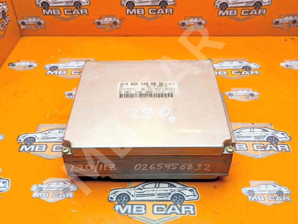 Блок управления двигателем MERCEDES-BENZ S-класс W220 (1998 - 2005) фото 1 — Разборка Мерседес