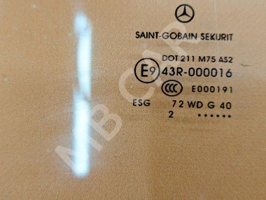 Стекло переднее правое MERCEDES-BENZ Vito W639 рестайлинг (2010 - 2014) — Разборка Мерседес