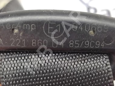 Ремень безопасности задний правый MERCEDES-BENZ S-класс W221 (2005 - 2009) — Разборка Мерседес