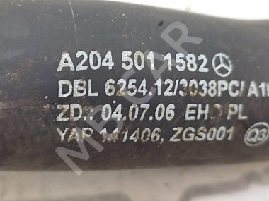 Патрубок радиатора MERCEDES-BENZ C-класс W204/S204 (2006 - 2011) — Разборка Мерседес