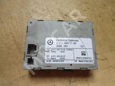 Блок ZGW CGW MERCEDES-BENZ E-класс W211/S211 рестайлинг (2006 - 2009) — Разборка Мерседес