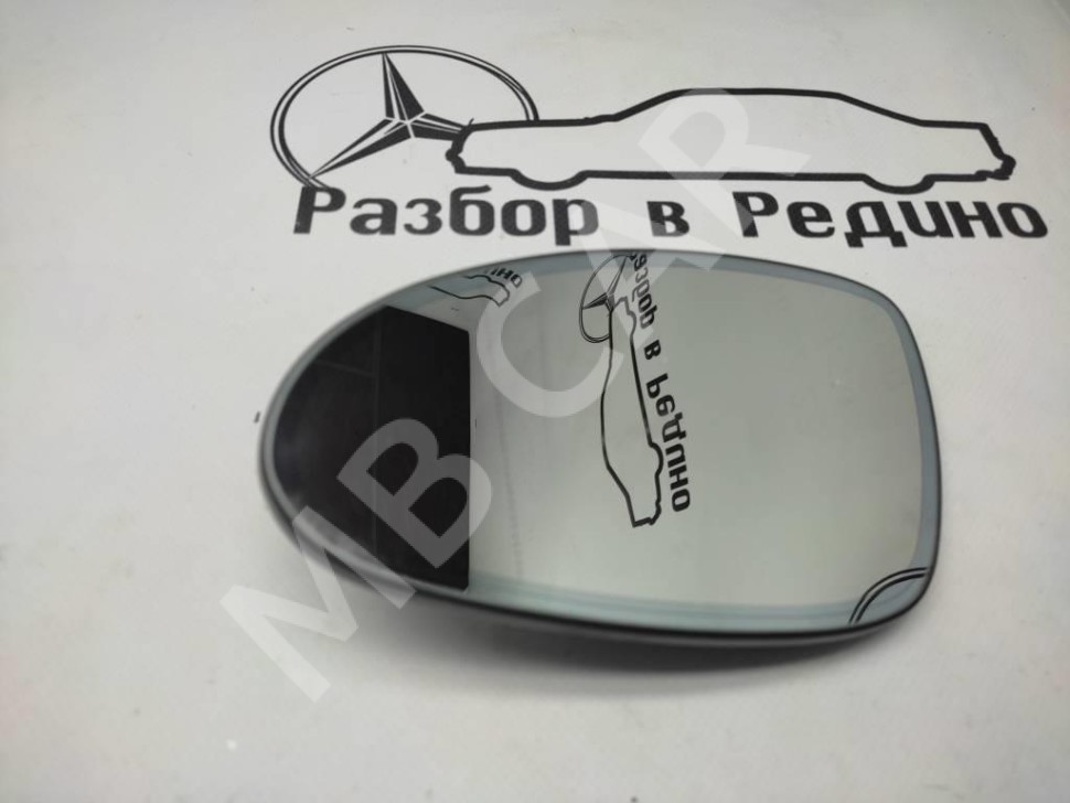 Зеркальный элемент левый MERCEDES-BENZ S-класс W221 рестайлинг (2009 - 2013) фото 1 — Разборка Мерседес