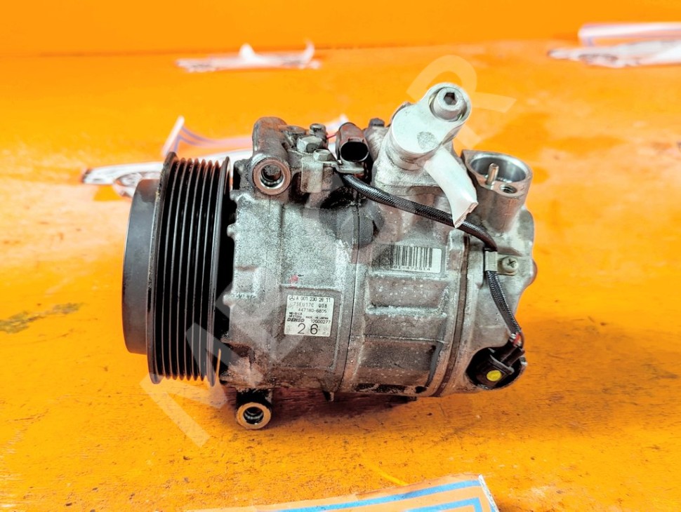 Компрессор кондиционера MERCEDES-BENZ E-класс W211/S211 (2002 - 2006) фото 1 &mdash; Разборка Мерседес