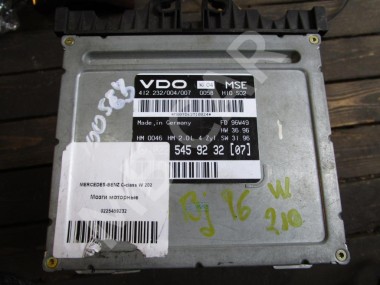 Блок управления двигателем MERCEDES-BENZ C-класс W202/S202 (1993 - 1997) — Разборка Мерседес