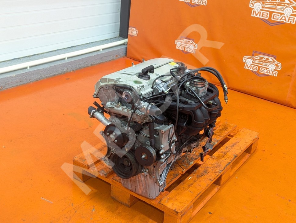 Двигатель бензиновый MERCEDES-BENZ CLK-класс C208/A208 рестайлинг (1999 - 2003) фото 1 — Разборка Мерседес