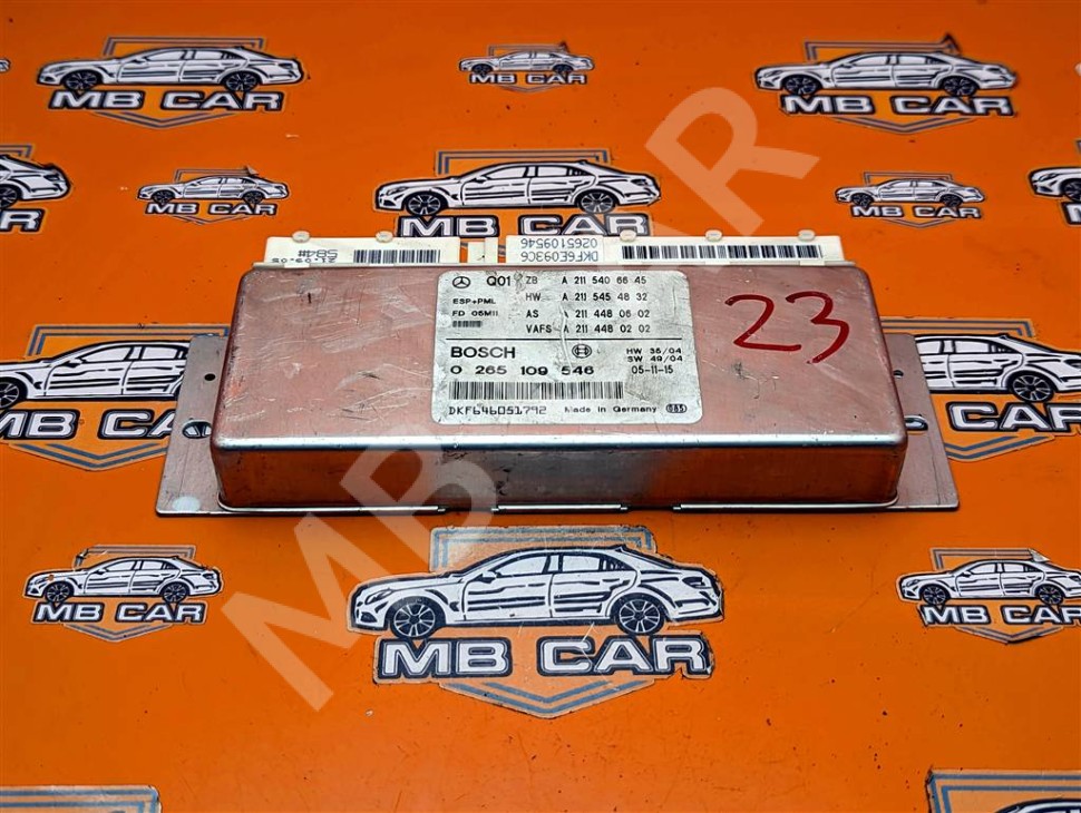 Блок ESP+PML MERCEDES-BENZ E-класс W211/S211 (2002 - 2006) фото 1 &mdash; Разборка Мерседес