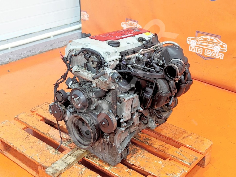 Двигатель бензиновый MERCEDES-BENZ CLK-класс C208/A208 рестайлинг (1999 - 2003) фото 1 — Разборка Мерседес