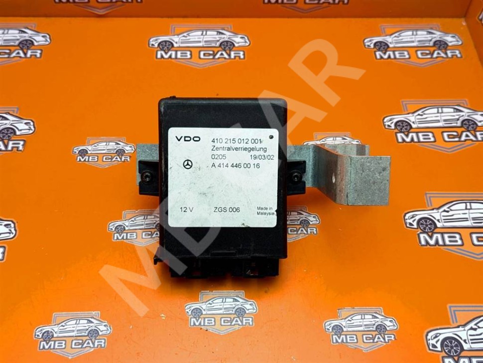 Блок ZGW CGW MERCEDES-BENZ VANEO W414 (2001 - 2005) фото 1 — Разборка Мерседес