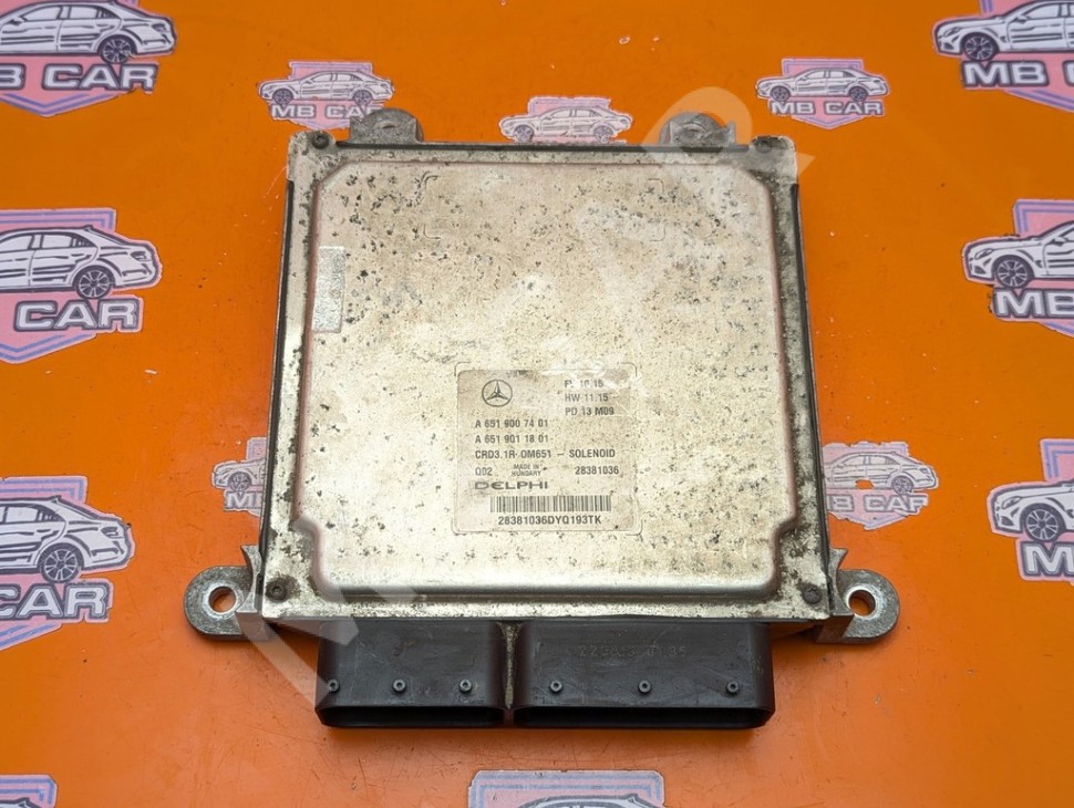 Блок управления двигателем MERCEDES-BENZ GLK-класс X204 (2008 - 2012) фото 1 &mdash; Разборка Мерседес