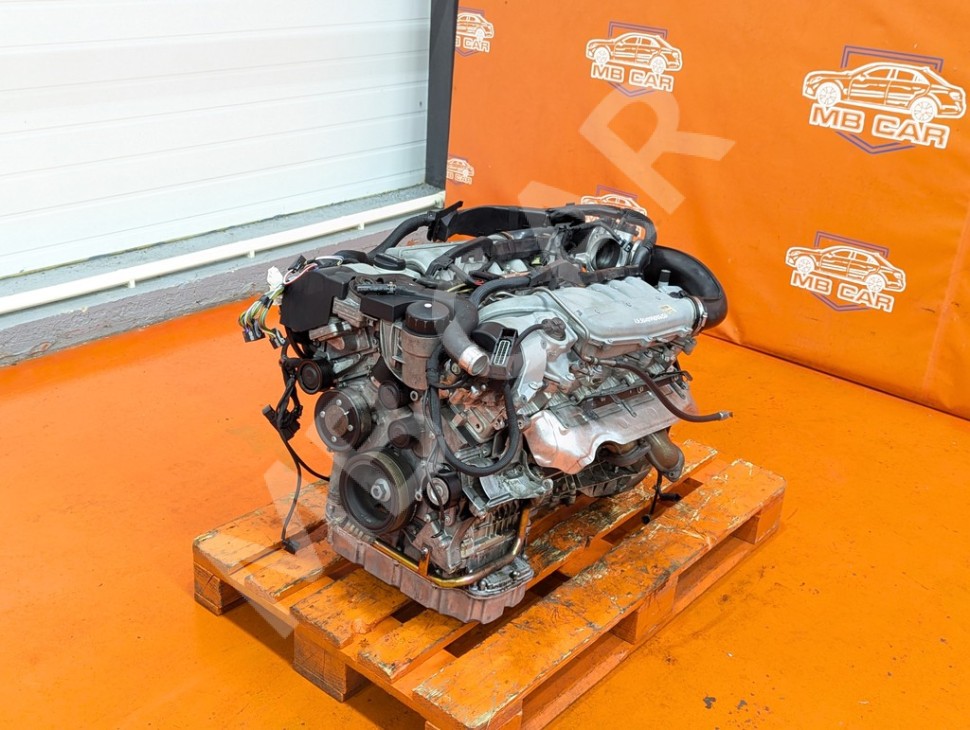 Двигатель бензиновый MERCEDES-BENZ S-класс W220 (1998 - 2005) фото 1 — Разборка Мерседес